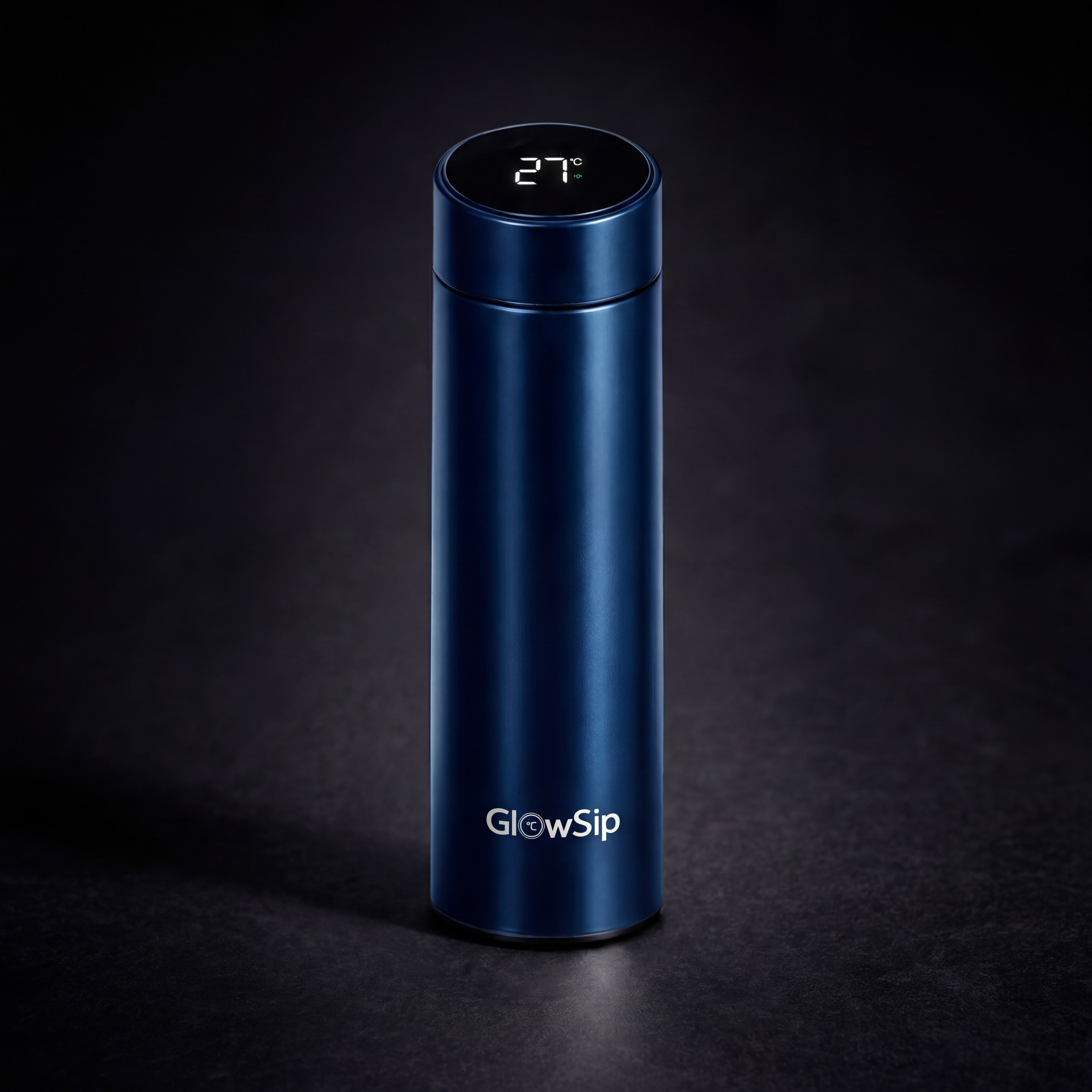 GlowSip – Deep Ocean Blue