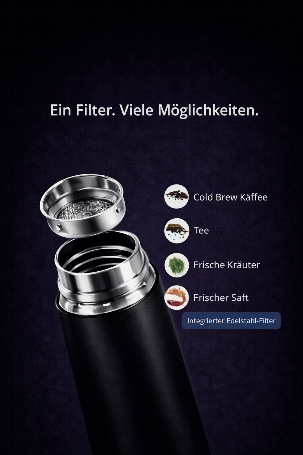 GlowSip – Midnight Black