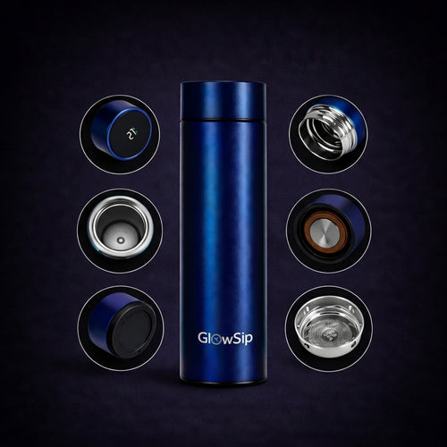 GlowSip – Deep Ocean Blue